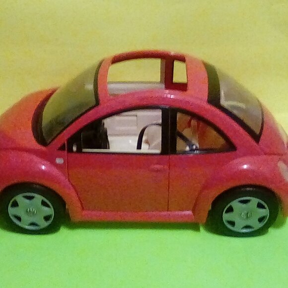 Barbie doll & pink VW  beetle Car Y2K 2000s price firm - Picture 4 of 14